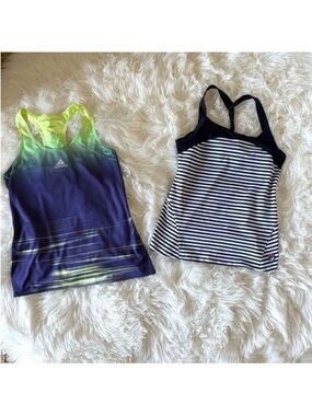 Fila & Adidas Athletic Tops Bundle of TWO Size Medium